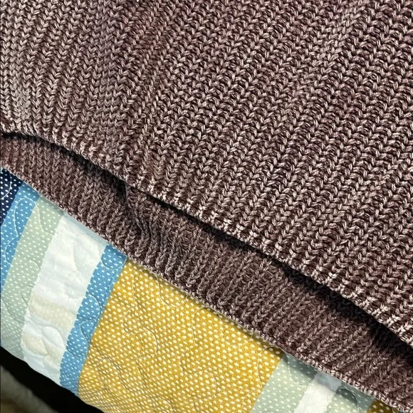 Blu Pepper XL Knit Sweater in Brown - Picture 7 of 9